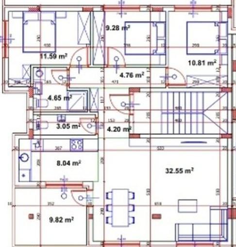 Glavna slika -Novi Sad, 96m2, četvorosoban stan, novogradnja, 182.590 €