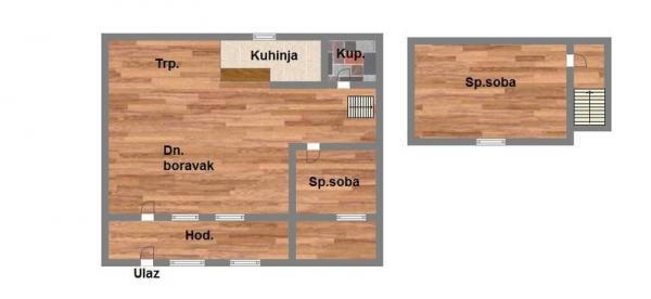 Glavna slika -Telep, 43m2, dvoiposoban stan, novogradnja, 88.060 €