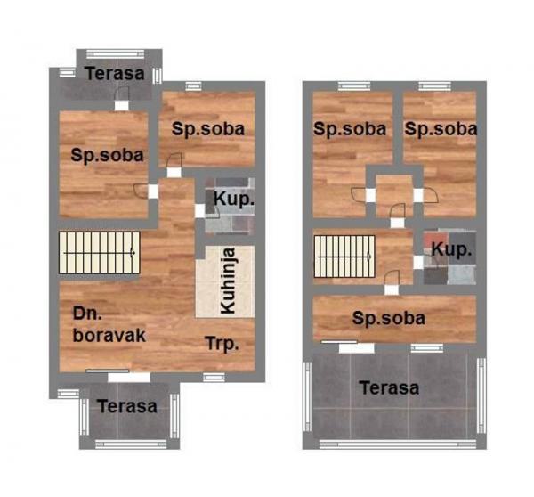 Glavna slika -Novi Sad, 124m2, petosoban stan, novogradnja, 312.950 €