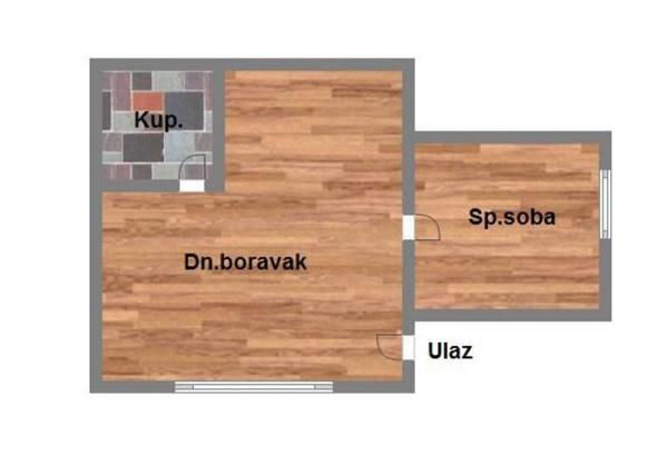 Glavna slika -Adice, 28m2, jednoiposoban stan, novogradnja, 45.020 €