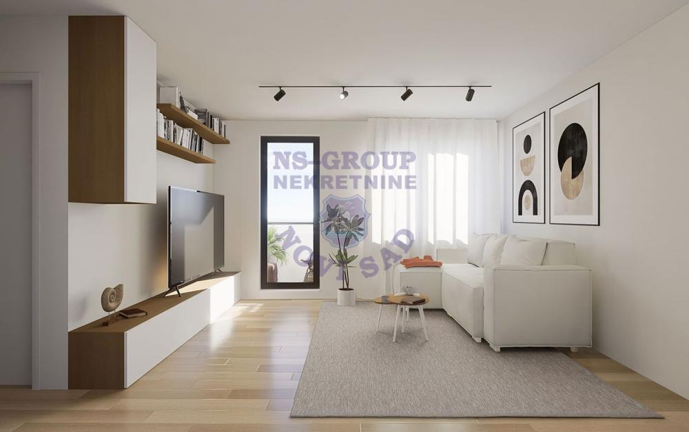 Glavna slika -Grbavica, 39m2, dvosoban stan, novogradnja, 144.420 €