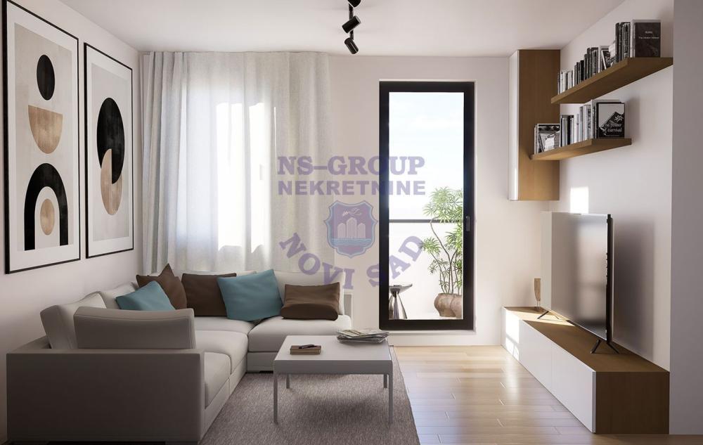 Glavna slika -Grbavica, 35m2, dvosoban stan, novogradnja, 135.180 €