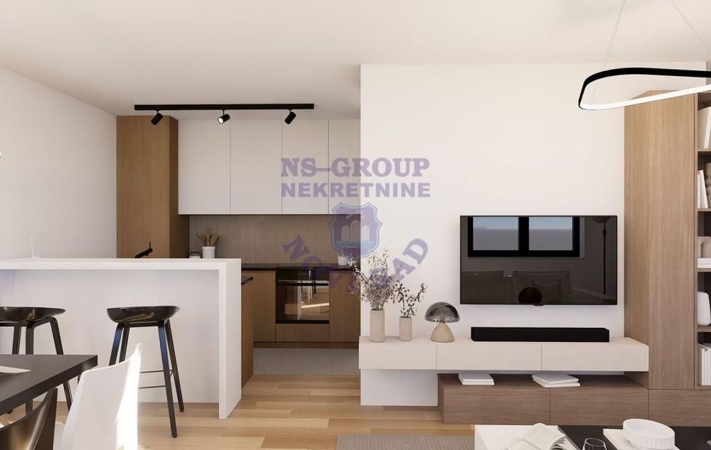 Glavna slika -Grbavica, 77m2, troiposoban stan, novogradnja, 269.640 €