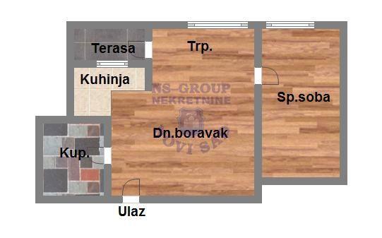 Glavna slika -Salajka (Partizanska ulica), 35m2, jednoiposoban stan, novogradnja, 114.900 €