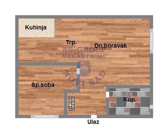 Glavna slika -Adice, 33m2, jednoiposoban stan, novogradnja, 61.800 €