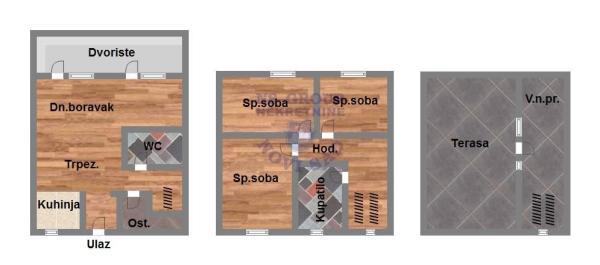 Glavna slika -Klisa, 148m2, četvorosoban stan, novogradnja, 301.830 €