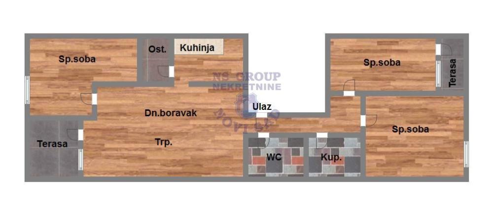 Glavna slika -Veternička rampa, 109m2, stan, novogradnja, 196.300 €