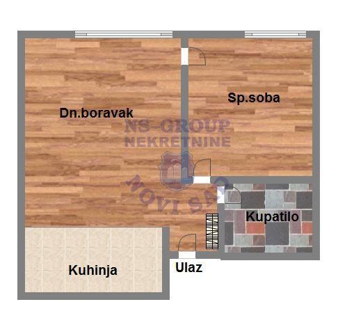 Glavna slika -Novo naselje, 38m2, jednoiposoban stan, novogradnja, 107.550 €