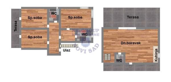 Glavna slika -Popovica, 151m2, četvorosoban stan, novogradnja, 509.850 €