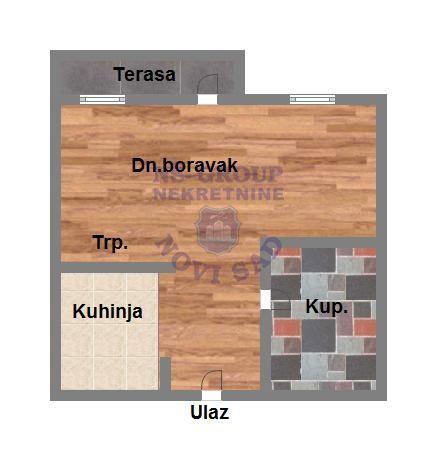 Glavna slika -Novi Sad, 33m2, jednosoban stan, novogradnja, 94.310 €