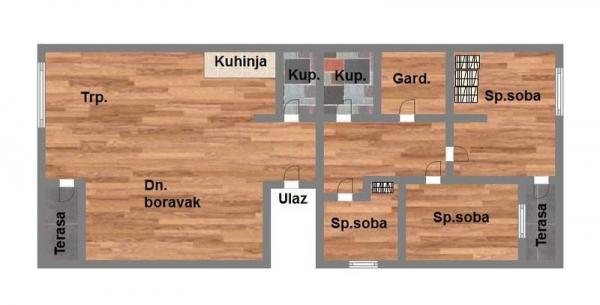 Glavna slika -Veternik, 99m2, stan, novogradnja, 133.170 €