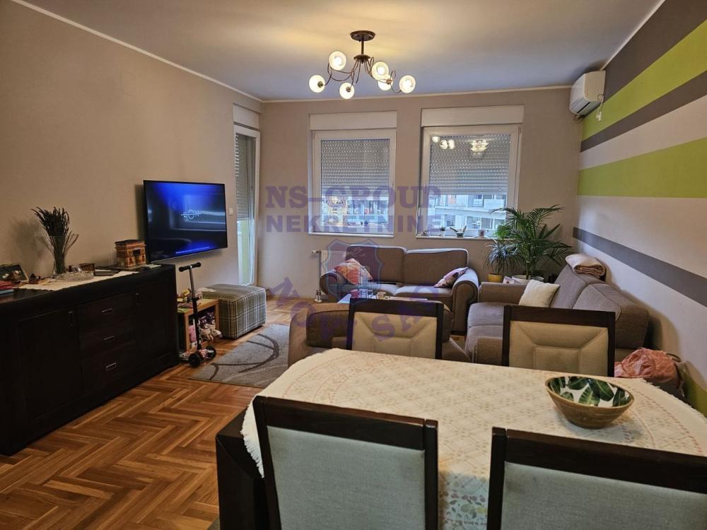 Glavna slika -Bulevar patrijarha Pavla (Somborski bulevar), 63m2, trosoban stan, novogradnja, 155.730 €