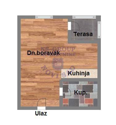 Glavna slika -Klisa, 31m2, jednosoban stan, novogradnja, 75.470 €