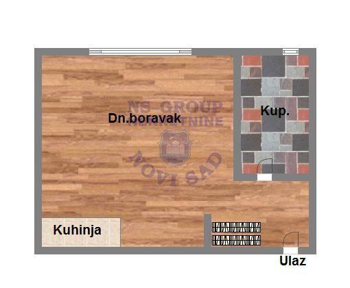 Glavna slika -Adice, 23m2, jednosoban stan, novogradnja, 41.200 €