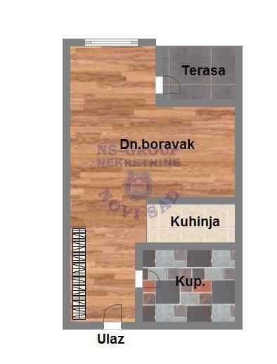 Glavna slika -Klisa, 31m2, jednosoban stan, novogradnja, 75.470 €