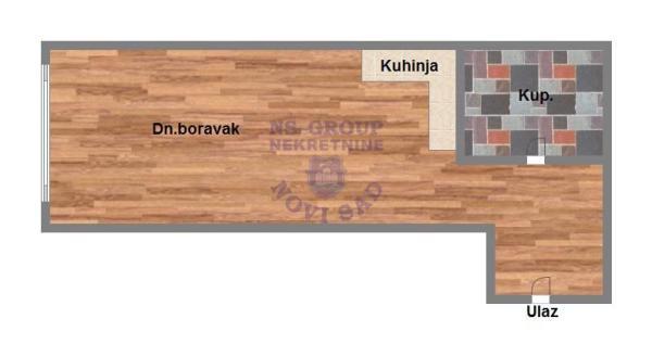 Glavna slika -Klisa, 28m2, jednosoban stan, novogradnja, 68.380 €