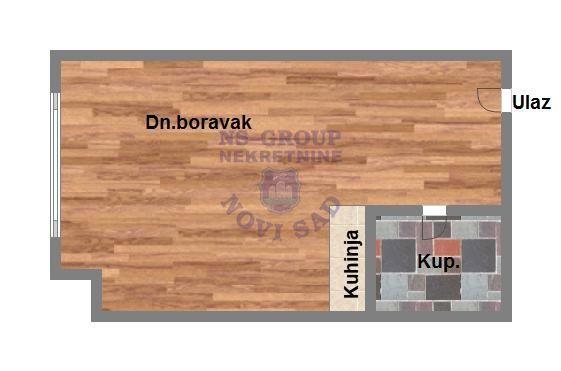 Glavna slika -Klisa, 27m2, jednosoban stan, novogradnja, 67.090 €