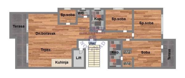 Glavna slika -Stari Majur, 145m2, četvoroiposoban stan, novogradnja, 313.640 €