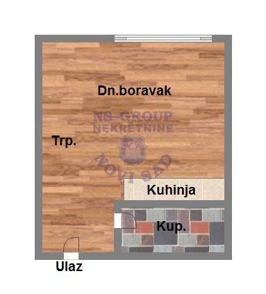 Glavna slika -Telep, 27m2, stan, novogradnja, 77.090 €