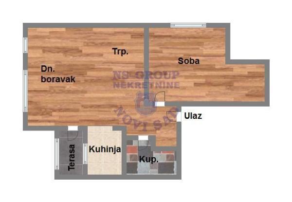 Glavna slika -Klisa, 36m2, jednoiposoban stan, novogradnja, 73.850 €