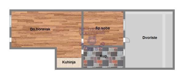 Glavna slika -Klisa, 28m2, stan, novogradnja, 52.000 €