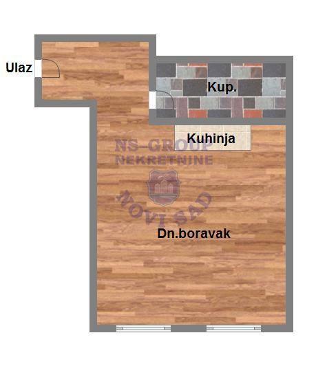 Glavna slika -Adice, 25m2, jednosoban stan, novogradnja, 45.380 €