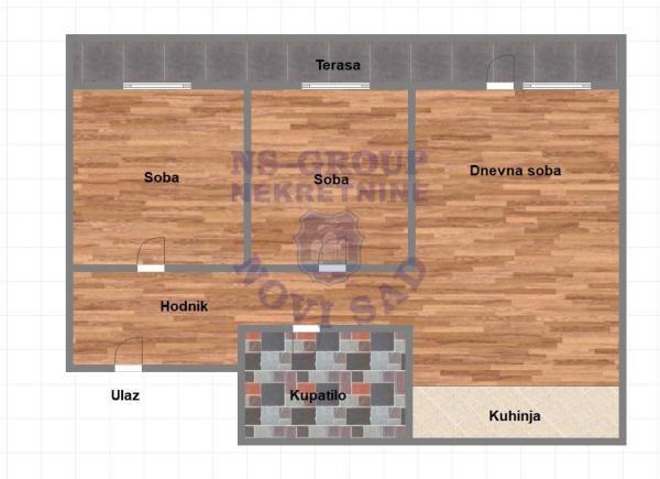 Glavna slika -Klisa, 58m2, dvoiposoban stan, novogradnja, 127.490 €