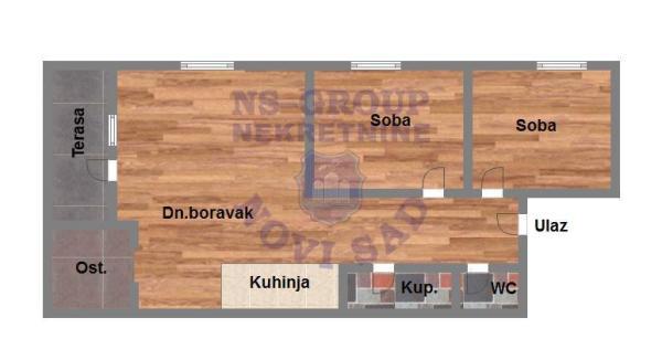 Glavna slika -Adice, 69m2, trosoban stan, novogradnja, 150.000 €