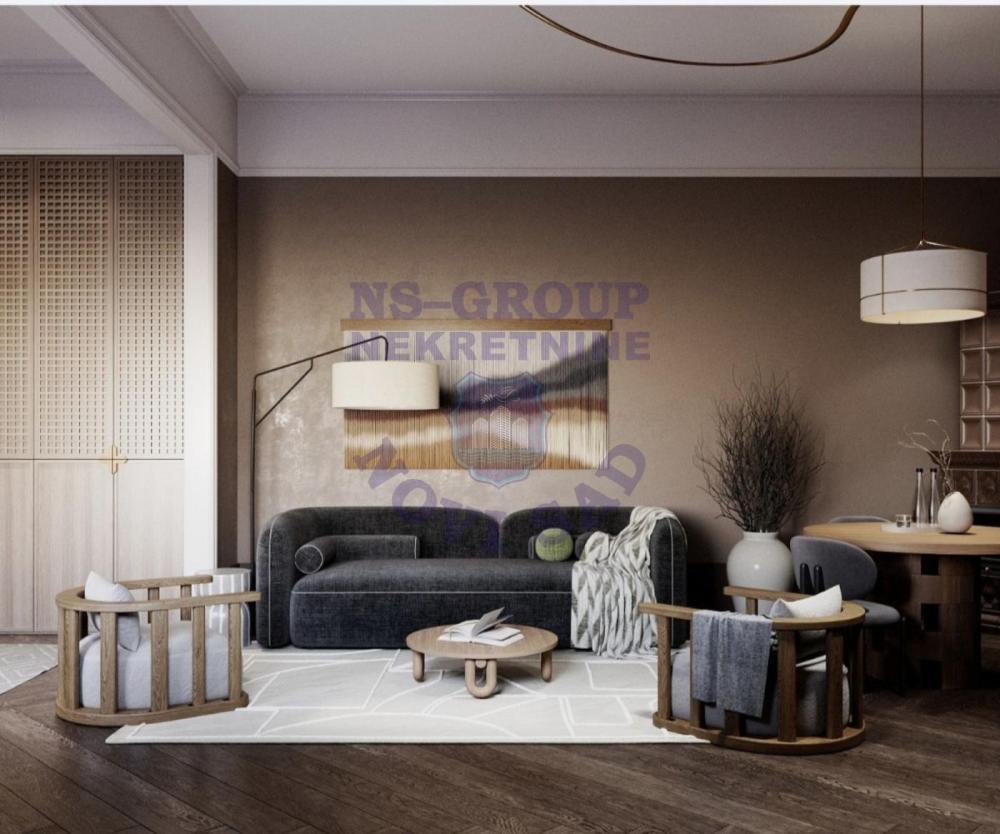 Glavna slika -Novi Sad centar, 82m2, trosoban stan, novogradnja, 278.720 €