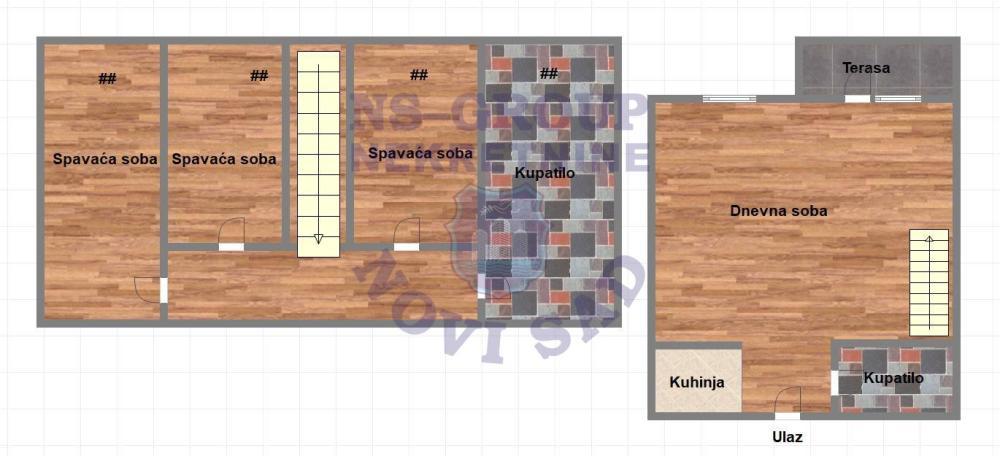 Glavna slika -Novi Sad, 83m2, troiposoban stan, novogradnja, 158.980 €
