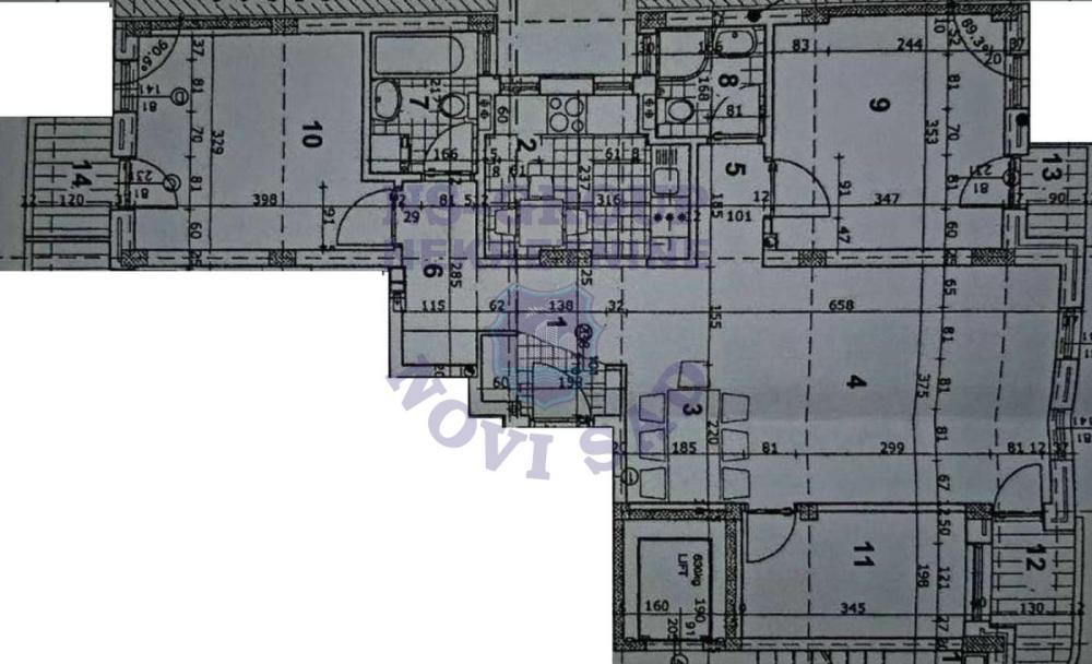 Glavna slika -Detelinara, 84m2, četvorosoban stan, novogradnja, 267.800 €